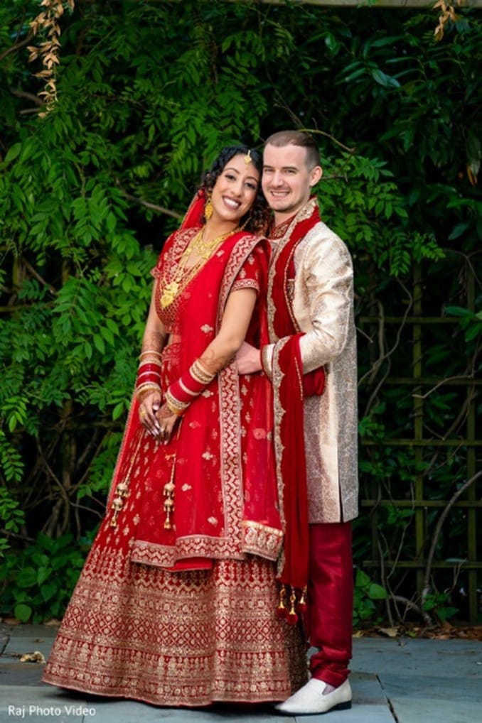 Indian Wedding Bride and Groom.