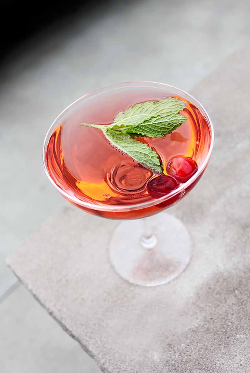 Tavolas Poinsettia Cocktail