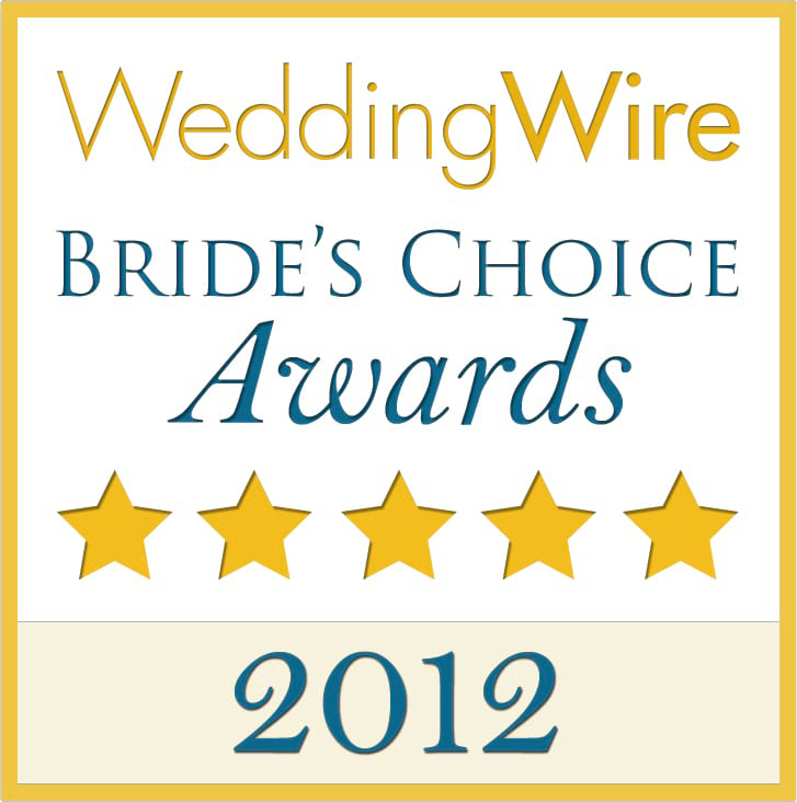 WeddingWire Bride's Choice Award 2012