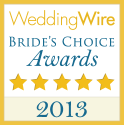 WeddingWire Bride's Choice Award 2013