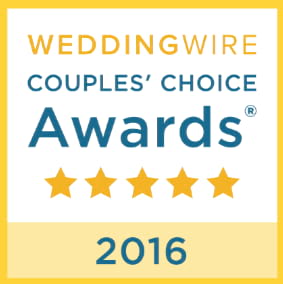 WeddingWire Couple's Choice Award 2016