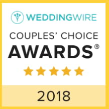 WeddingWire Couple's Choice Award 2018